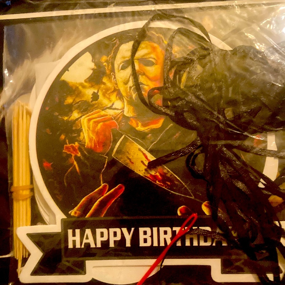 Michael Myers birthday supplies
